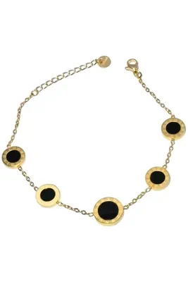 Bracelet chiffre romain Or