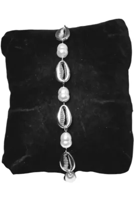Bracelet graine de café Argent