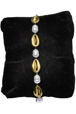 Bracelet graine de café Or