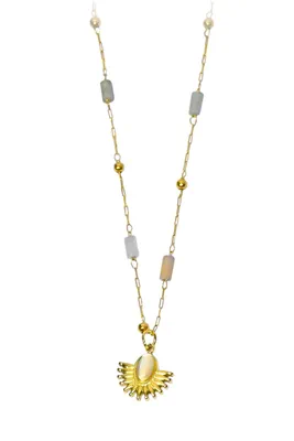 Collier coquillage Or