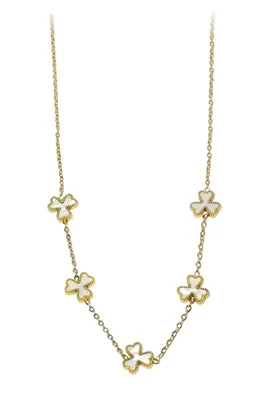 Collier fleur Or