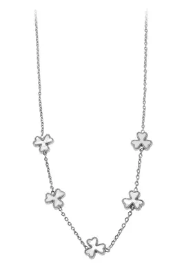 Collier fleur Argent