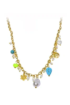 Collier breloque Or