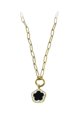 Pendentif fleur Or