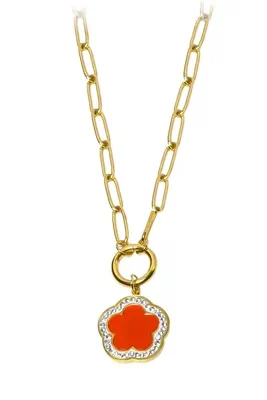 Pendentif fleur Or