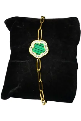 Bracelet fleur Or