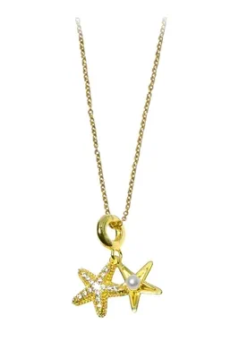 Pendentif étoile de mer Or