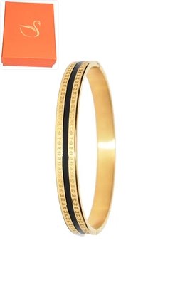 Coffret cadeaux jonc bracelet Or