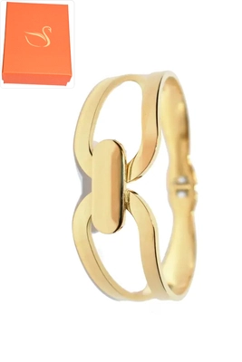 Coffret cadeaux jonc bracelet Or