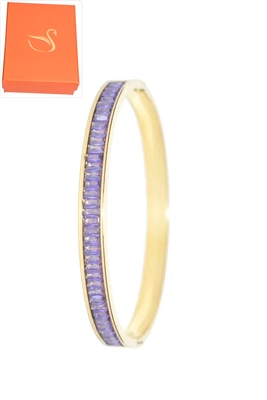 Coffret cadeaux jonc bracelet Or