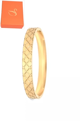 Coffret cadeaux jonc bracelet Or