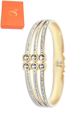 Coffret cadeaux jonc bracelet Or