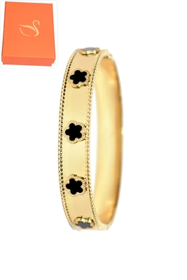 Coffret cadeaux jonc Fleur Or