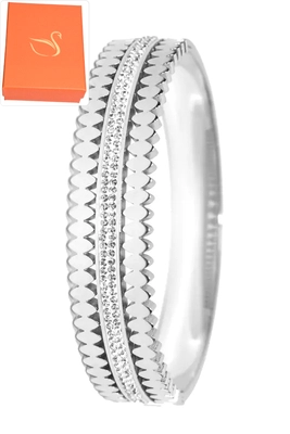 Coffret cadeaux jonc bracelet Argent