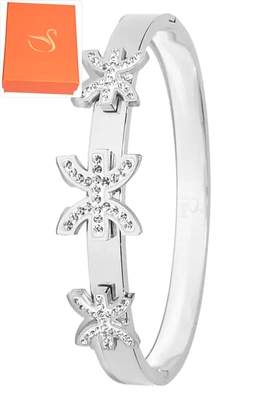 Coffret cadeaux jonc yaz orientale Argent