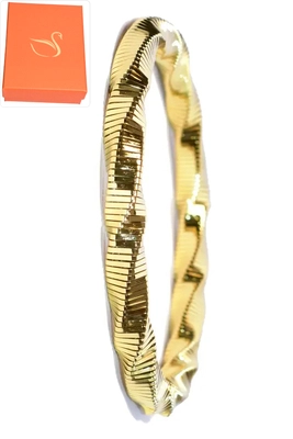Coffret cadeaux jonc bracelet Or
