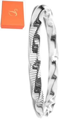 Coffret cadeaux jonc bracelet Argent