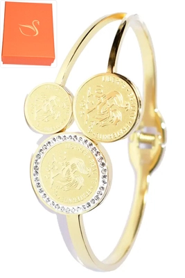 Coffret cadeaux jonc coq Or
