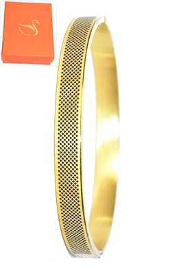 Coffret cadeaux jonc bracelet Or