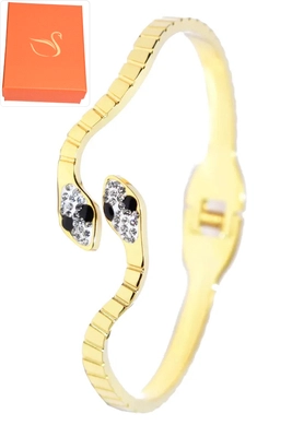 Coffret cadeaux jonc serpent Or