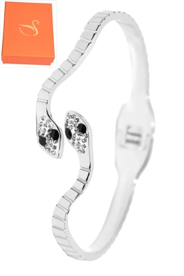 Coffret cadeaux jonc serpent Argent