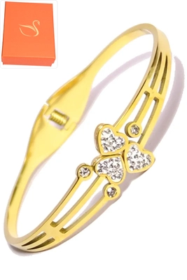 Coffret cadeaux jonc coeur Or