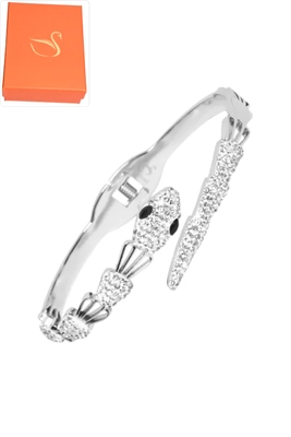 Coffret cadeaux jonc serpent Argent
