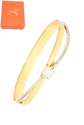 Coffret cadeaux jonc infini Or