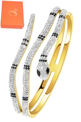 Coffret cadeaux jonc serpent Or