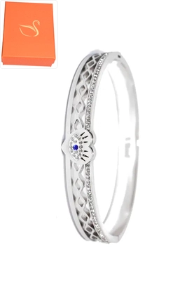 Coffret cadeaux jonc Coeur Argent