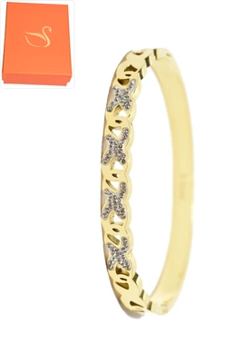 Coffret cadeaux jonc bracelet Or