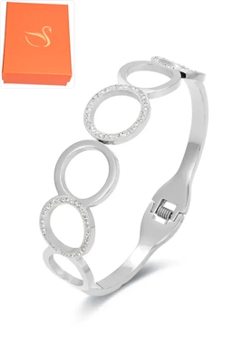 Coffret cadeaux jonc infini Argent