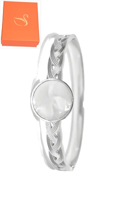 Coffret cadeaux jonc Coeur Argent