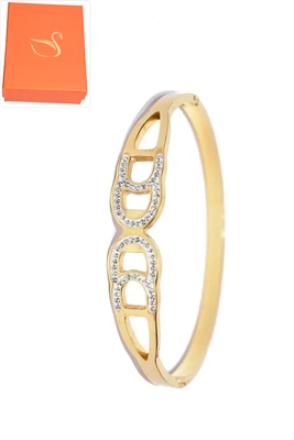 Coffret cadeaux jonc bracelet Or