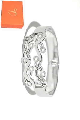 Coffret cadeaux jonc bracelet Argent
