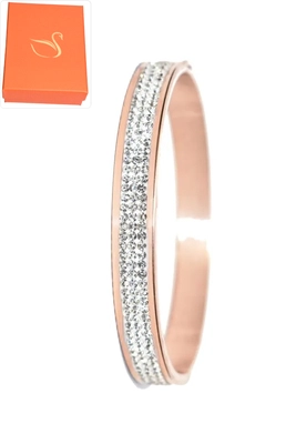 Coffret cadeaux jonc jonc Or rose
