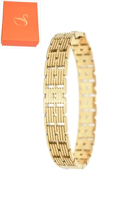 Coffret cadeaux jonc bracelet Or