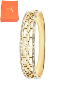 Coffret cadeaux jonc bracelet Or