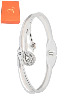 Coffret cadeaux jonc bracelet Argent