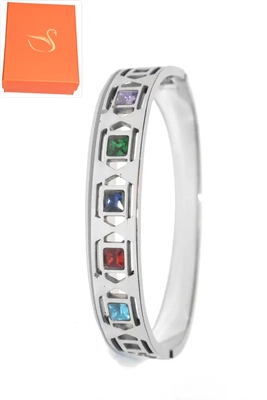 Coffret cadeaux jonc bracelet Argent