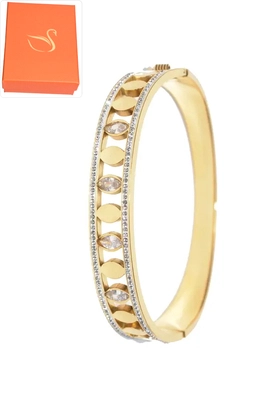 Coffret cadeaux jonc bracelet Or