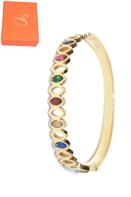 Coffret cadeaux jonc bracelet Or
