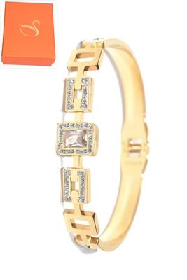 Coffret cadeaux jonc bracelet Or