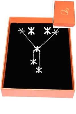 Coffret yaz fatma parure bijoux collection hervé aliex Argent