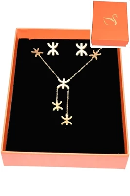 Coffret yaz fatma parure bijoux collection hervé aliex Or