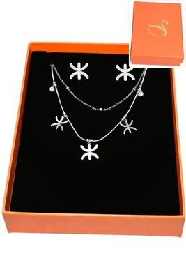 Coffret yaz fatma parure bijoux collection hervé aliex Argent