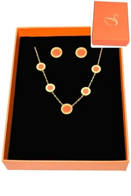 Coffret chiffre romain parure bijoux collection hervé aliex Or