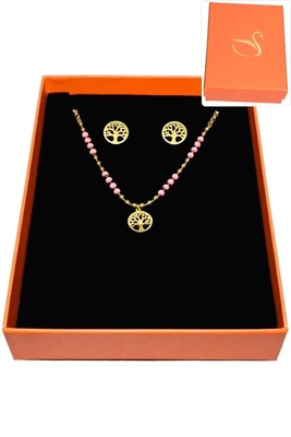 Coffret arbre de la vie parure bijoux collection hervé aliex Or