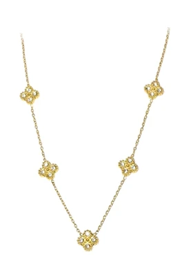 Collier fleur Or
