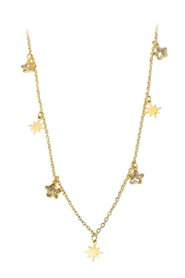 Collier breloque étoile Or